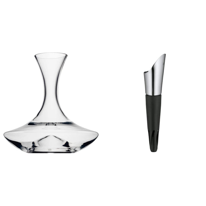 WMF Weindekanter mit Hohlboden 1,5l, Glas, Dekantierflasche für Rotwein, Weinbelüfter, pflegeleicht,