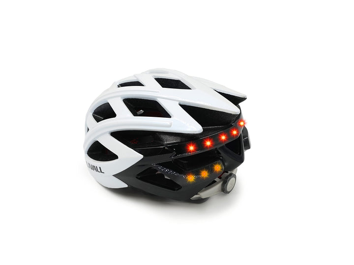 Livall Unisex – Erwachsene BH60SE Neo weiss Fahrradhelm, 55-61, Weiss