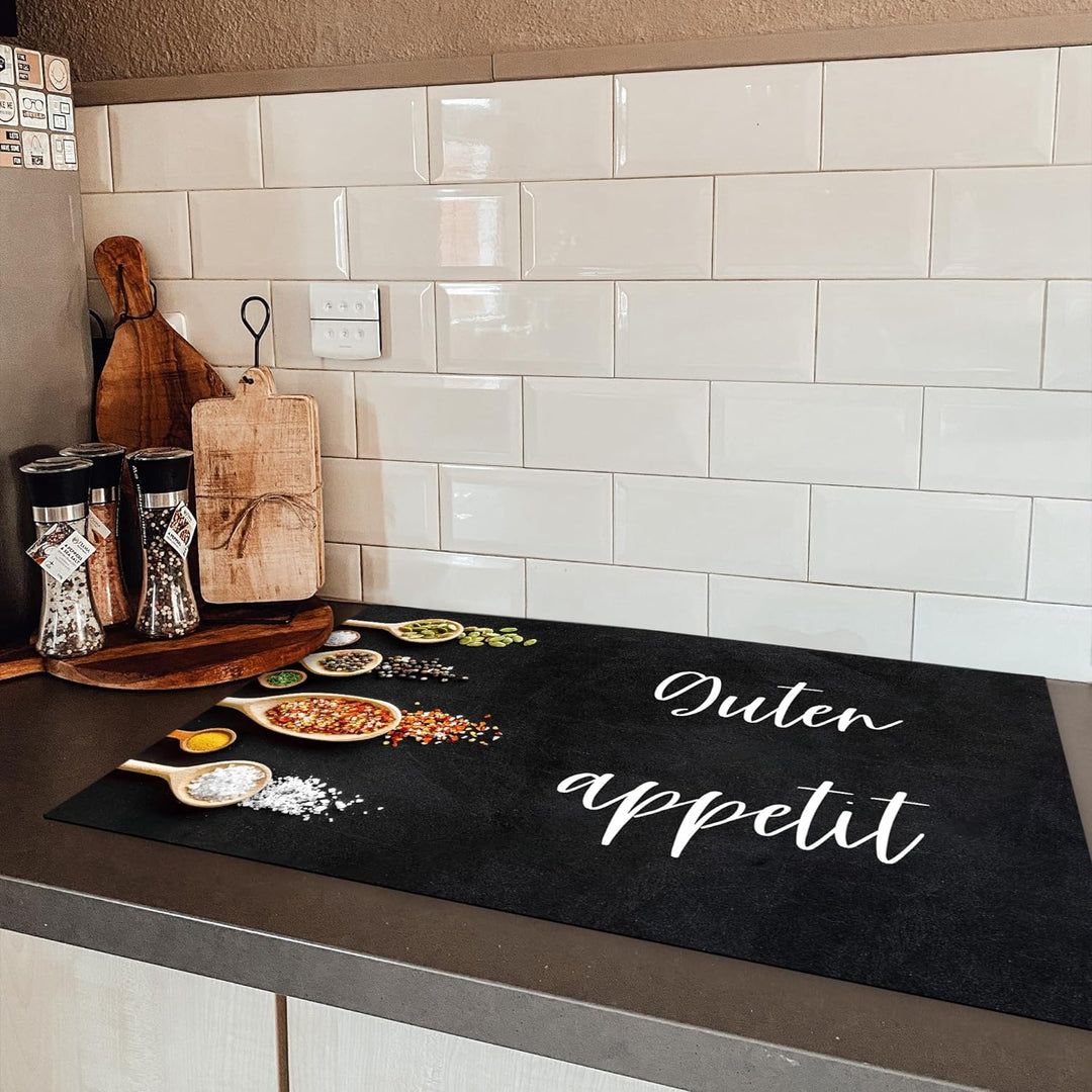 KitchenYeah© Herdabdeckplatte Einteilig Ceranfeld Abdeckplatte Küche Ceranfeldabdeckung Anti Rutsch