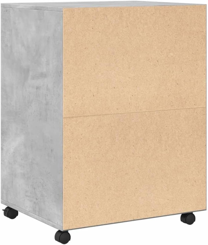 vidaXL Rollschrank, Büroschrank mit Stauraum, Aktenschrank für Wohnzimmer Büro, Bürocontainer Schran