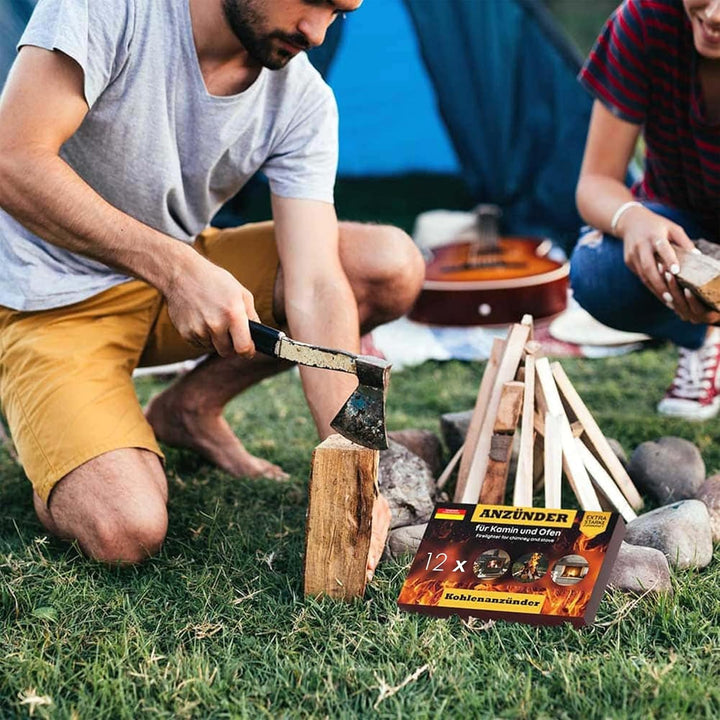 Blumixx Anzündwürfel – Grillanzünder, Kaminanzünder und Kohleanzünder – Perfektes Grill Zubehör für