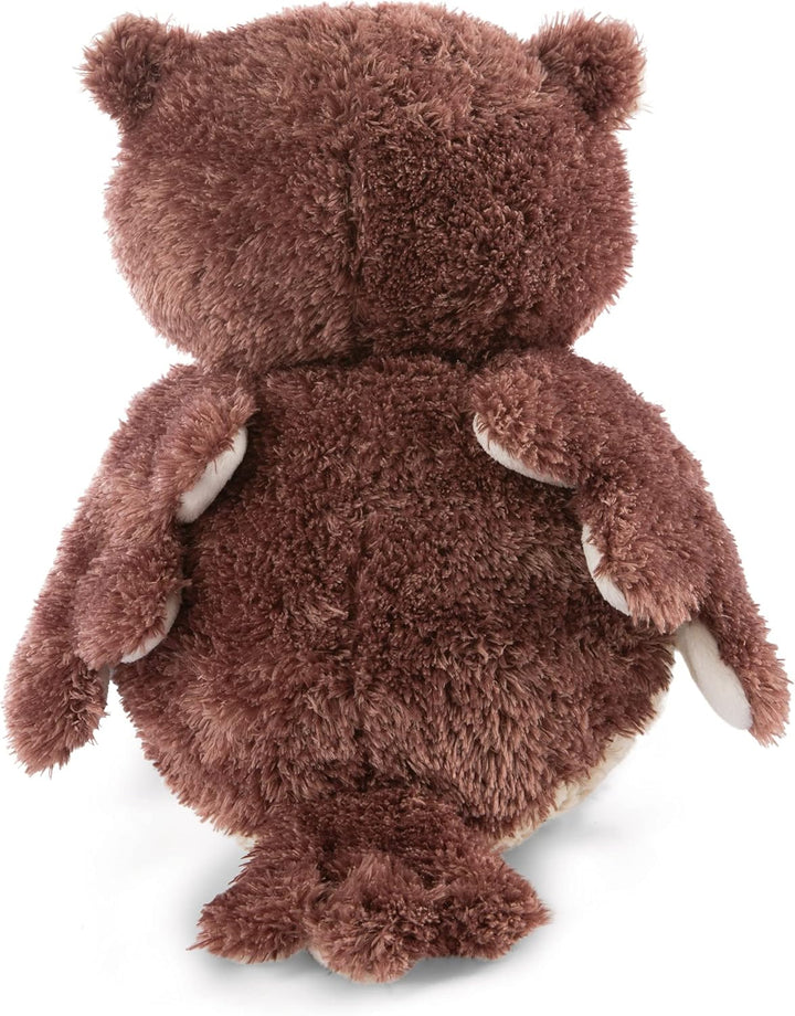 NICI 48079 Kuscheltier Eule Oscar 50cm mit drehbarem Kopf, BRAUN, 50 cm, 50 cm