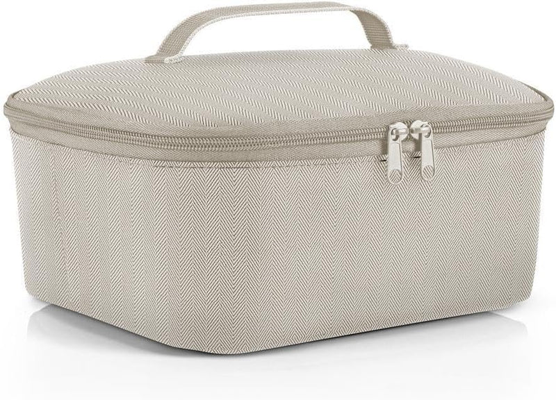 Reisenthel LF6049 COOLERBAG M POCKET HERRINGBONE SAND Gym Bag Damen HERRINGBONE SAND Grösse Unica