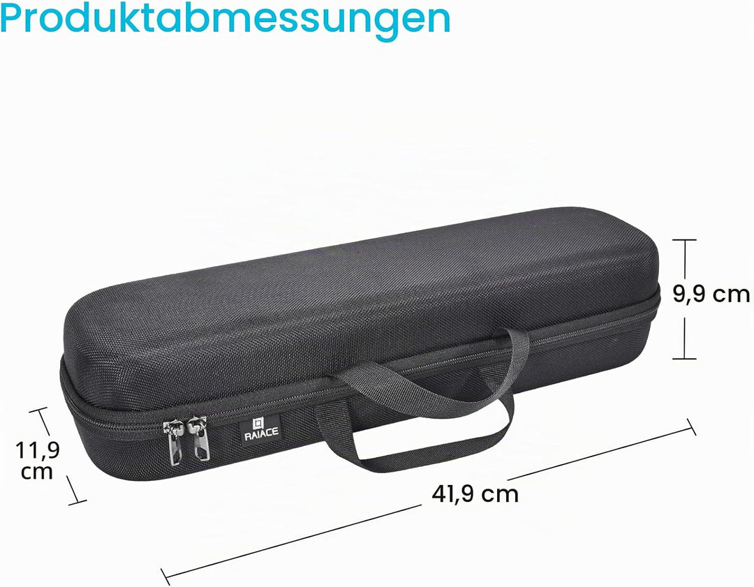 RAIACE Hartschalenkoffer, kompatibel mit Dyson Airstrait-Haarglätter, Reise-Aufbewahrungstasche. (Ve