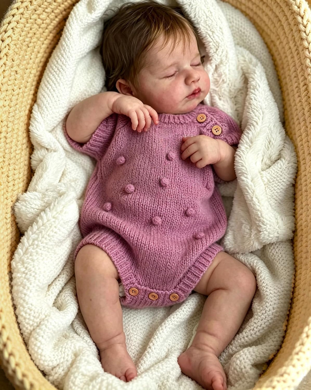 Zero pam Reborn Baby Vollsilikon Lebensecht, Silikon Baby Mädchen-48CM Lebensechte Babypuppen Wie Ec