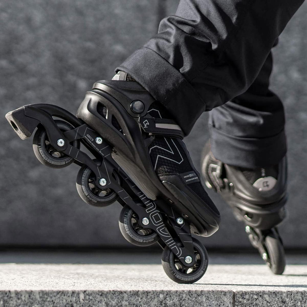 Movino Inline Skates | Cruzer B4 | Fitness Rollschuhe | Damen Herren Inliner | Inliner für Erwachsen