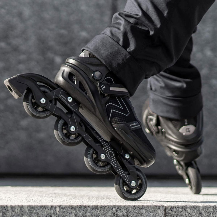 Movino Inline Skates | Cruzer B4 | Fitness Rollschuhe | Damen Herren Inliner | Inliner für Erwachsen
