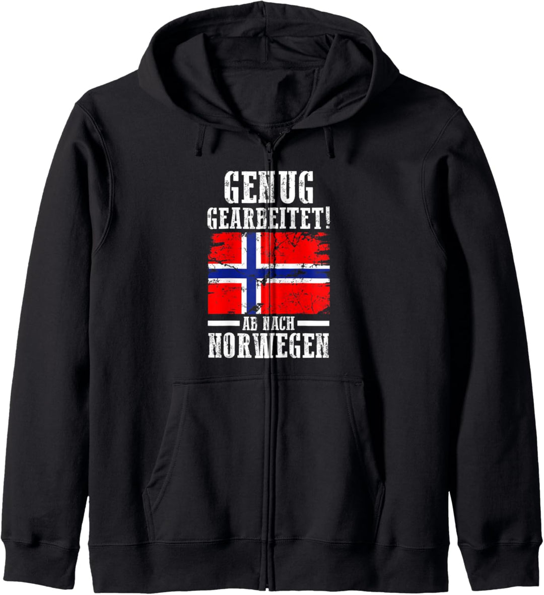 Skandinavien Urlaub Norweger Norwegen Kapuzenjacke