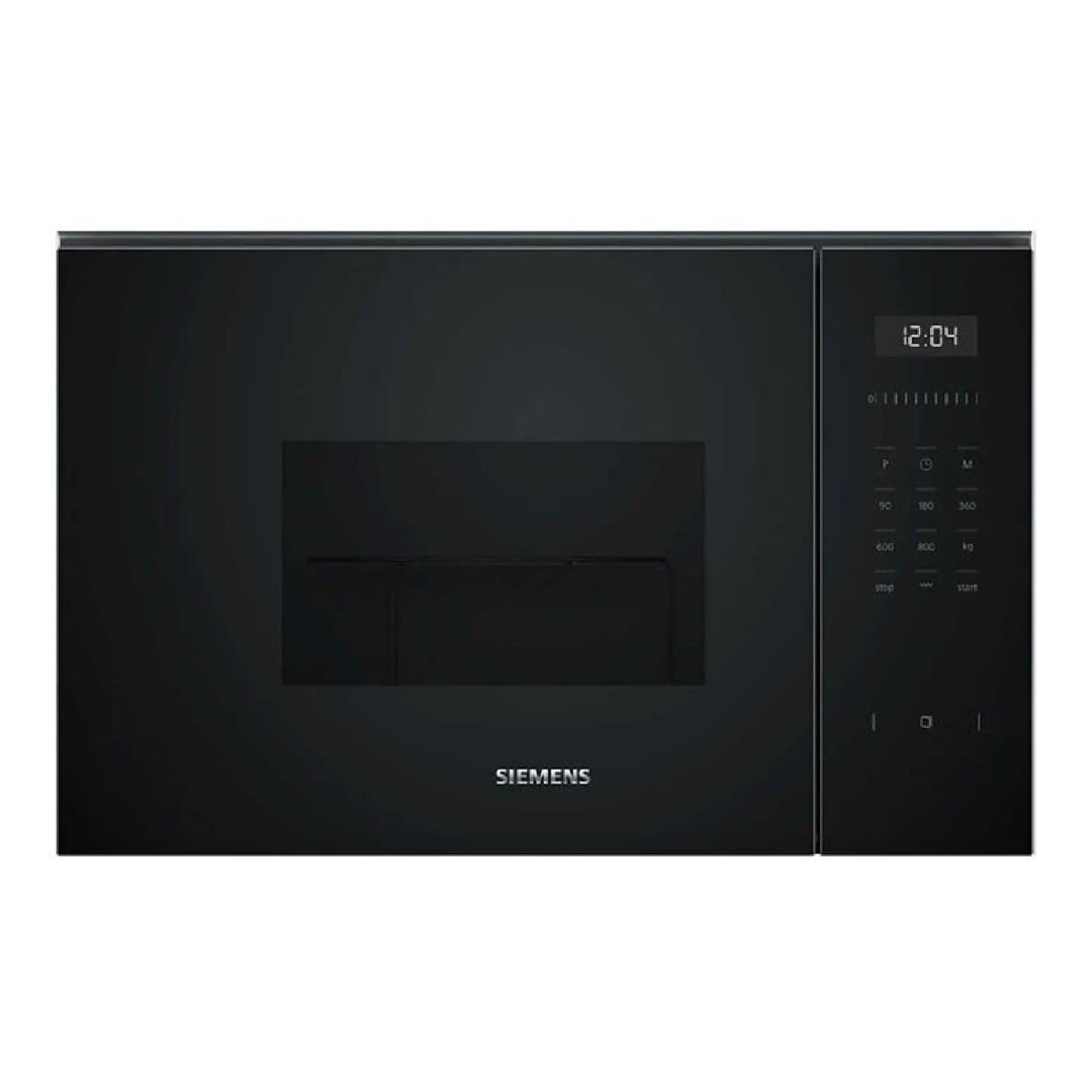 Siemens iQ500 Einbau-Mikrowelle, 59 x 38 cm, cookControl, humidClean, Grill, schwarz, BE525LMB1