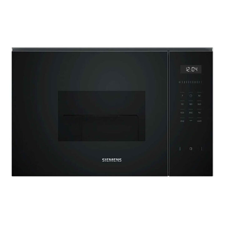 Siemens iQ500 Einbau-Mikrowelle, 59 x 38 cm, cookControl, humidClean, Grill, schwarz, BE525LMB1