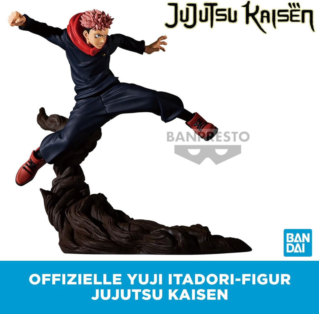 Banpresto Jujutsu Kaisen - Yuji Itadori - Figurine Combination Battle 8cm, Yuji Itadori
