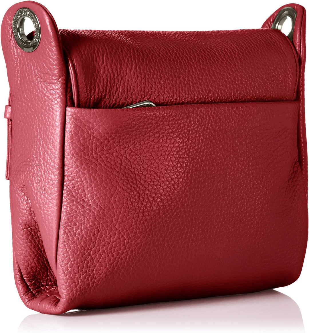 Mandarina Duck Damen MELLOW LEATHER P10FZT93 Schultertasche Rot (Red Plum), Rot (Red Plum)