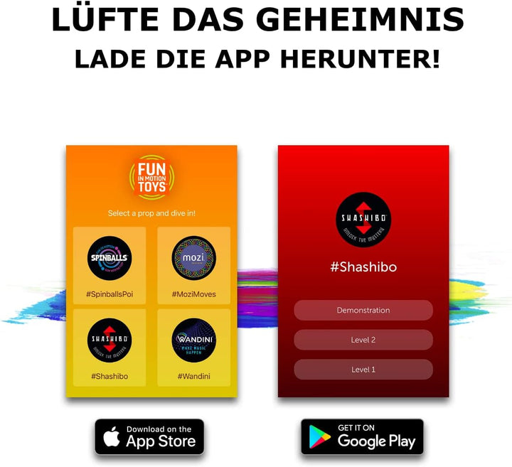 SHASHIBO Formwechsel Zauberwürfel - Preisgekrönt, Patentiert - Anti Stress Spielzeug - 36 Seltenerdm