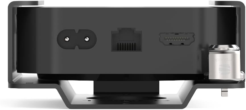 Inklusive Sicherheitshalterung für Apple TV mit Verriegelungskopf