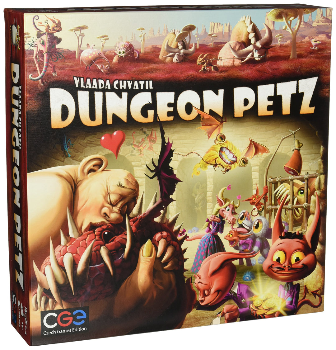 Dungeon Petz | CGE | English | 13+ Age | 2-4 Player, Petz