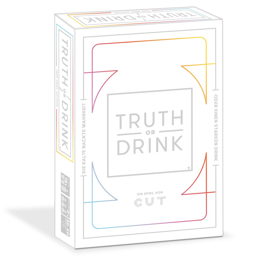 Huch! Truth or Drink - Take Away-Edition, 154 mm x 39 mm x 232 mm