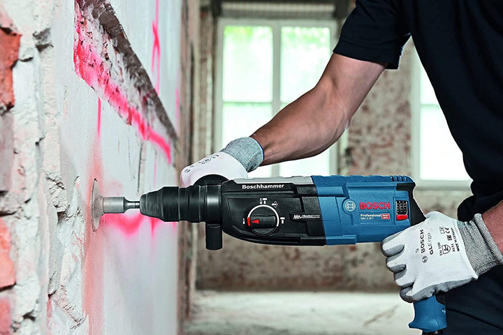 Bosch Professional Bohrhammer GBH 2-28 F (SDS-plus-Wechselfutter, 13 mm Schnellspannbohrfutter, Hand