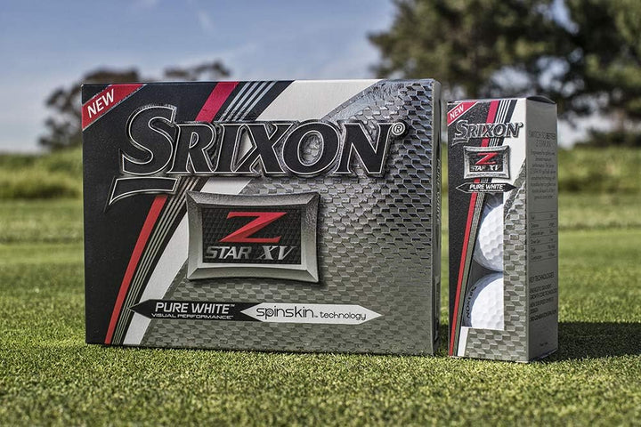 Srixon Z Star XV Golfbälle, 5 Stück reinwess, reinwess