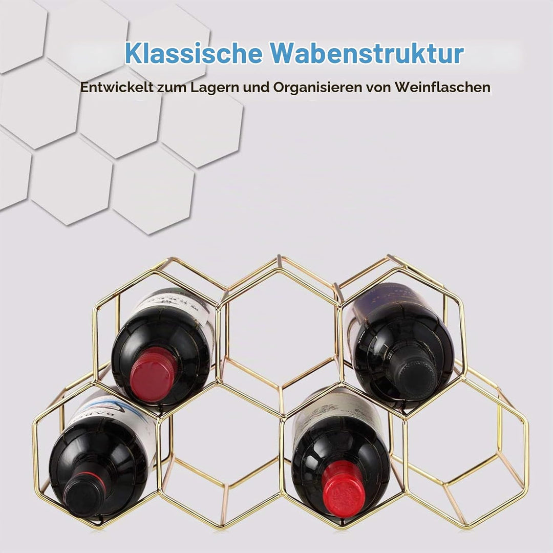 Weinregal Metall Freistehender, Freistehender Weinflaschenhalte, Tisch Weinregal, Arbeitsplatte Wein