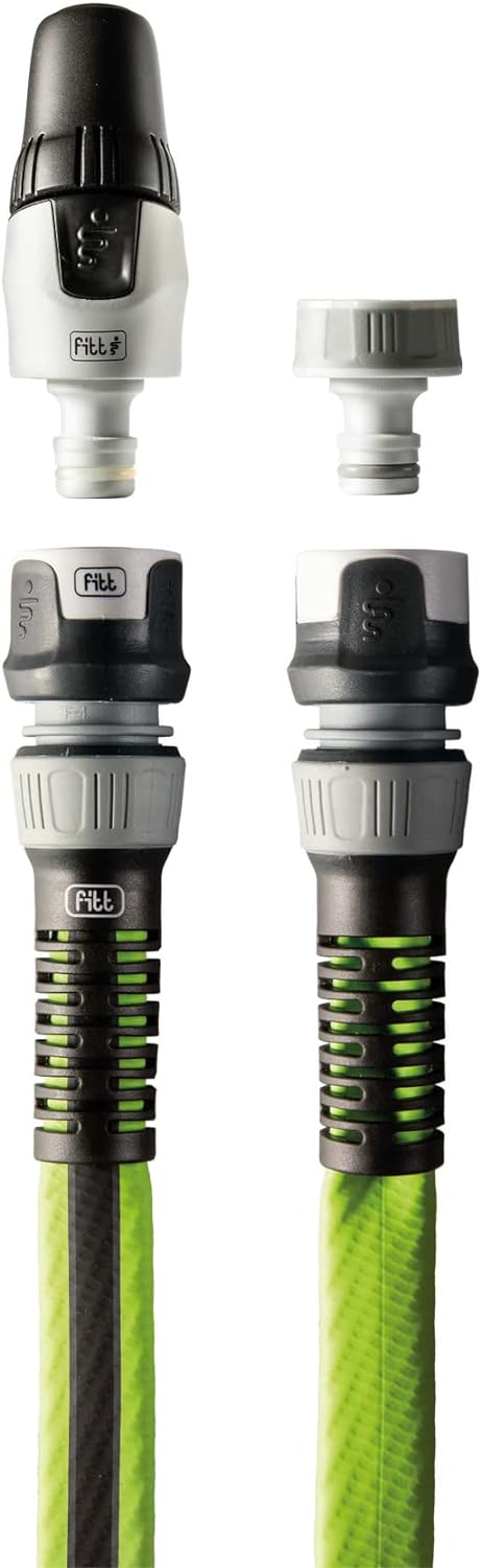 FITT Force 20 m, Wasserschlauch für den Garten zur Bewässerung, leicht, robust und kompakt, für Inte