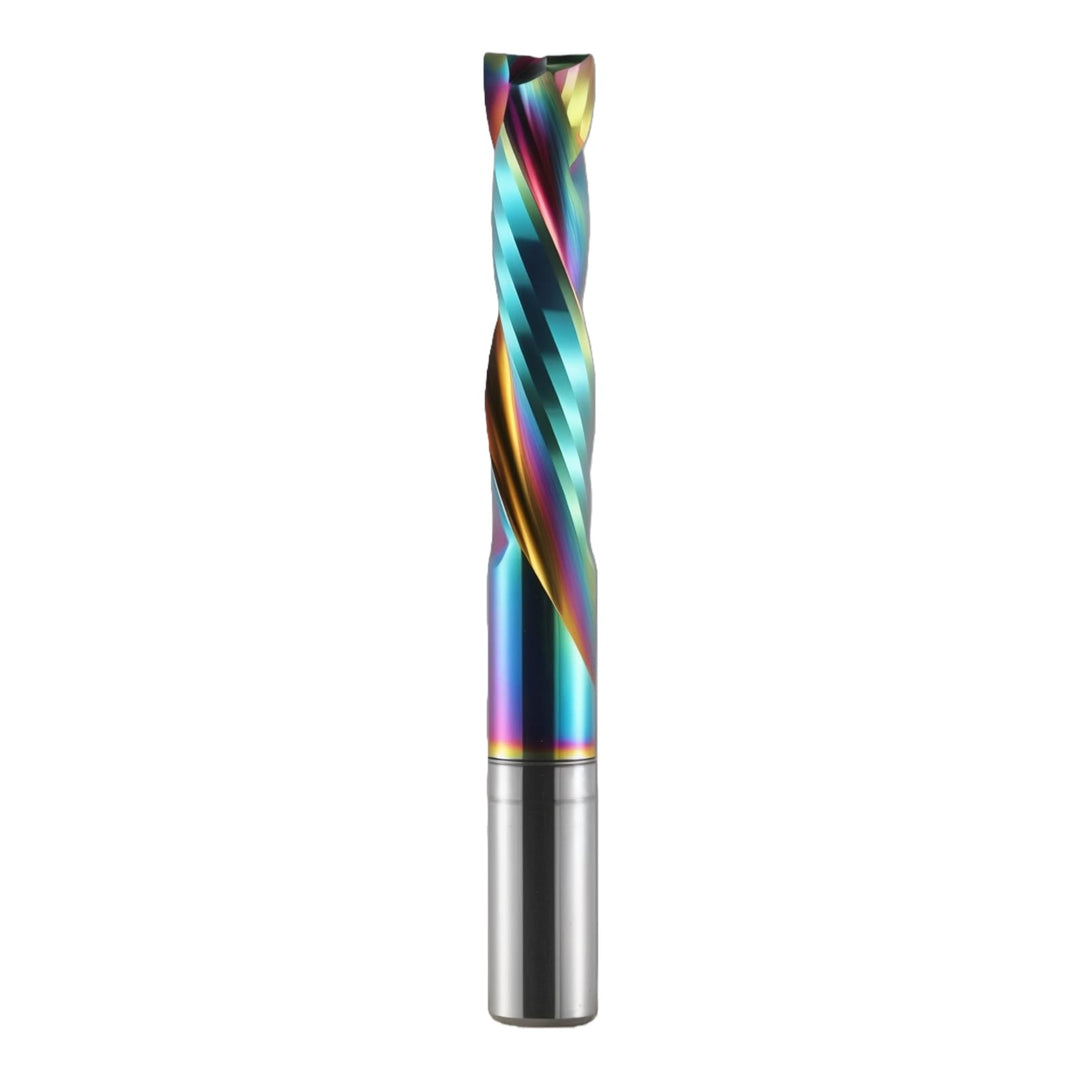 EU_Hozly Spiralfräser 8mm Schaft Kompression Schnittlänge mit DLC Beschichtung Nutfräser CNC Fräser
