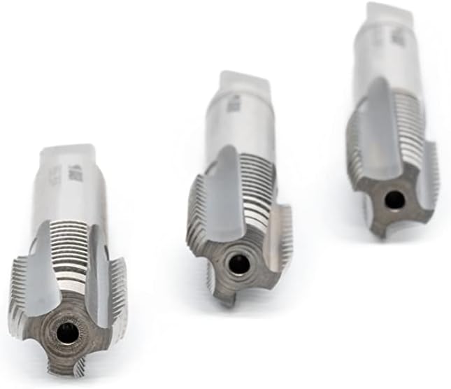 BAER Handgewindebohrersatz HSSG, Handgewindebohrerset 3-tlg. Satz M 8 x 1,25 - Gewindeschneider - Ge