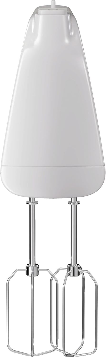 AEG Handmixer mit Rührbesen, AHM4W, 500 W, 5 Geschwindigkeiten, Turbo-Funktion, ideal zum Mixen, Kne