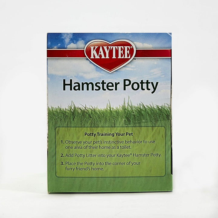 Kaytee, Hamstertöpfchen, Hamster-, Gerbil- & Nager-Toilette, inklusive Streu und Schaufel, für jeden