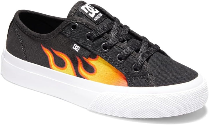 Dcshoes MANUAL Sneaker 32 EU Black Flames, 32 EU Black Flames