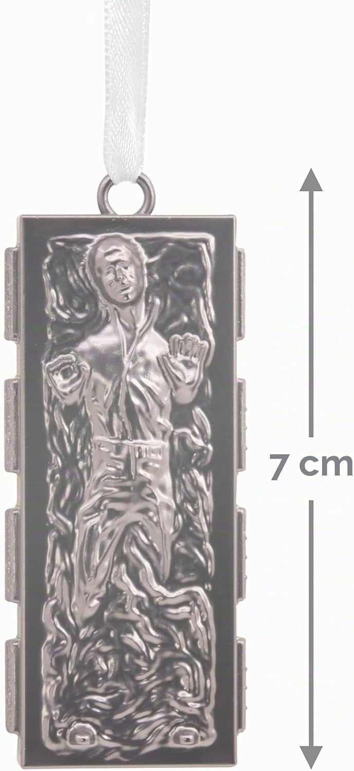 Hallmark Han Solo Frozen in Carbonit Premium Metall Ornament Star Wars Baumschmuck Weihnachten Hänge