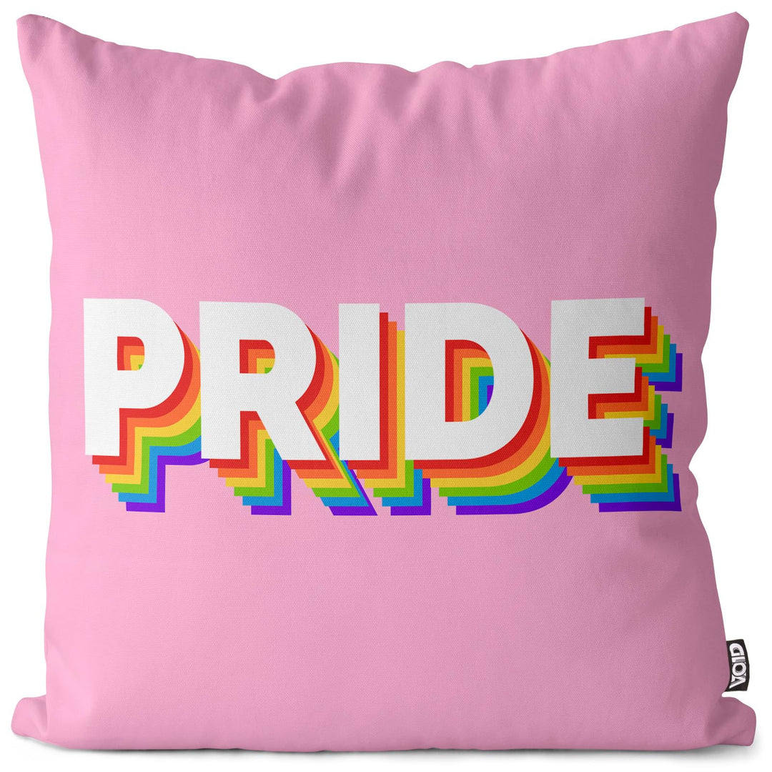 VOID Pride Rainbow LGBTQ Kissenbezug Kissenhülle Polyester wasserfest Outdoor Indoor, Kissen Grösse:
