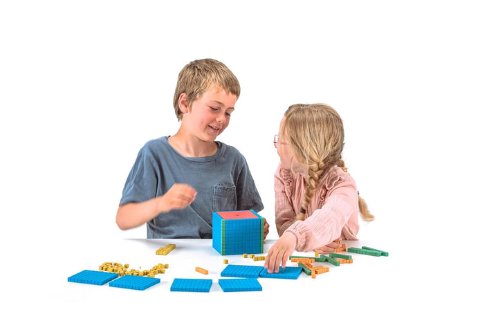 Wissner aktiv lernen WissnerR39578.000 Dienes Grundset 141 Teile farbig, Mehrfarbig 141 pieces Singl