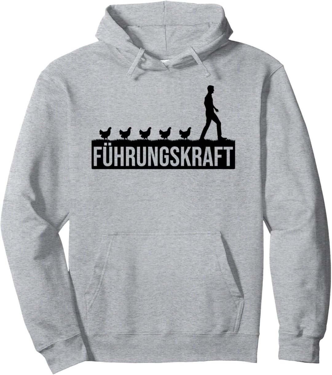 Führungskraft von Hühnern - Lustiges Landwirte Hühner Pullover Hoodie