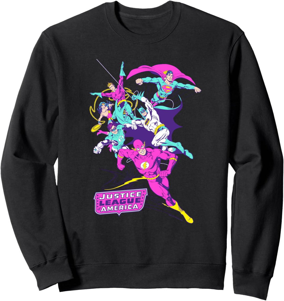 Justice League Colorful League Sweatshirt