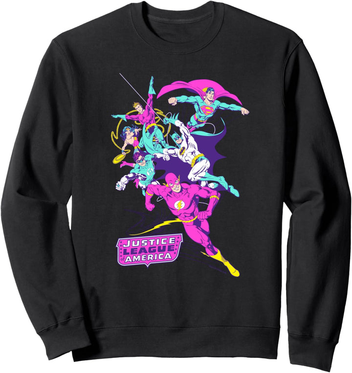 Justice League Colorful League Sweatshirt