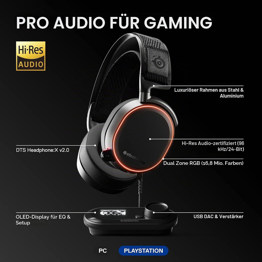 SteelSeries Arctis Pro High Fidelity-Gaming-Headset