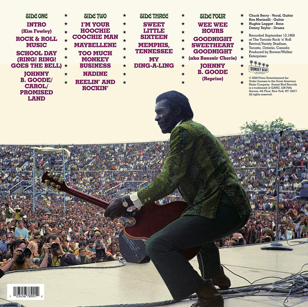 Toronto Rock & Rock Revival 1969, Audio-CD