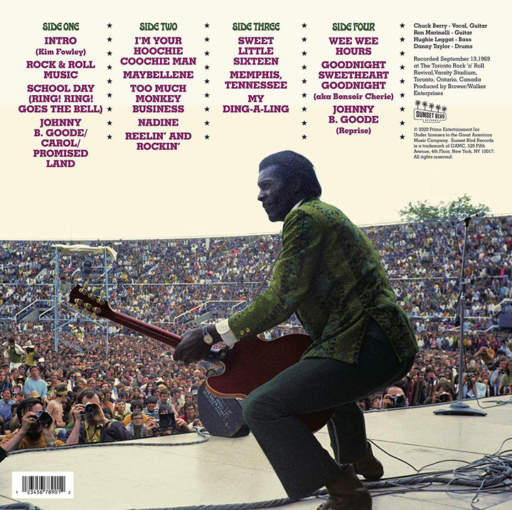 Toronto Rock & Rock Revival 1969, Audio-CD