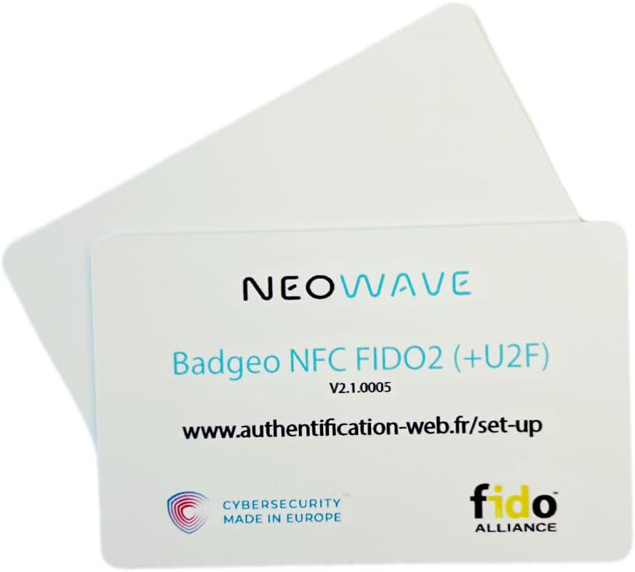 Badgeo NFC FIDO2 (+U2F)