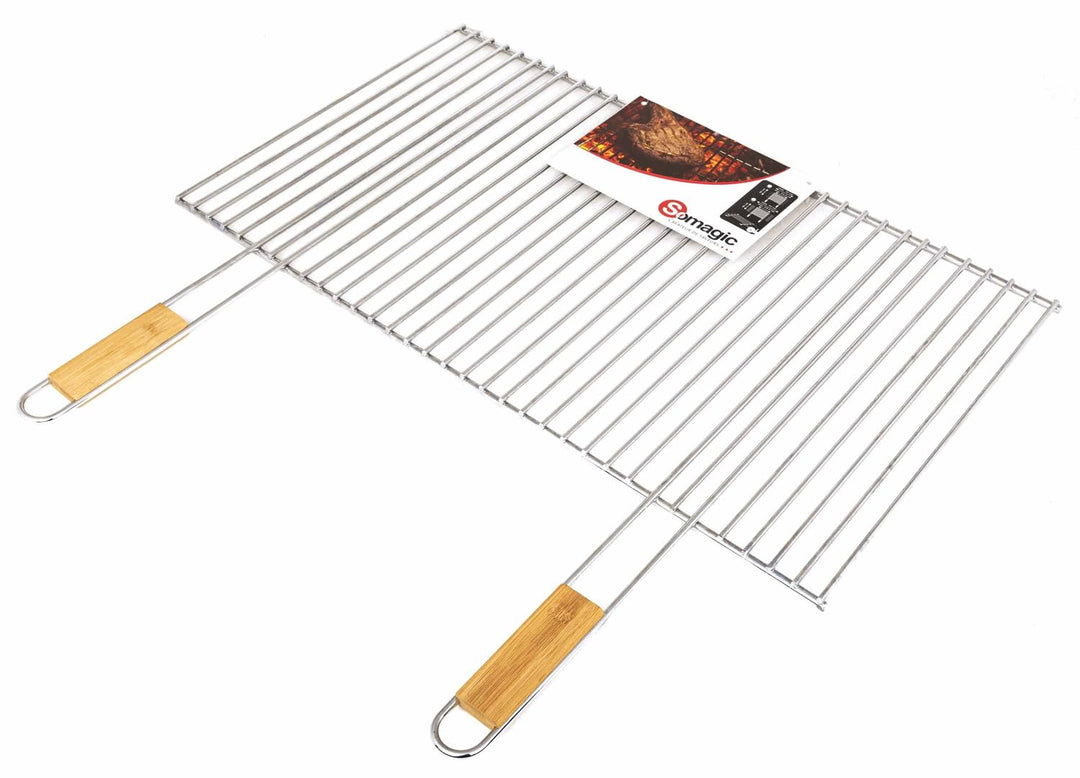 Modularer Grillrost 70 x 40 SOMAGIC aus verchromtem Stahl
