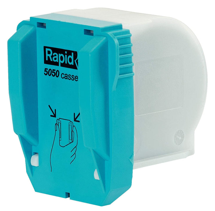 Rapid 20993500 Heftklammer-Kassette 5050, für elektrisches Heftgerät 5050e, 5000 Stück 5000 Pieces 5
