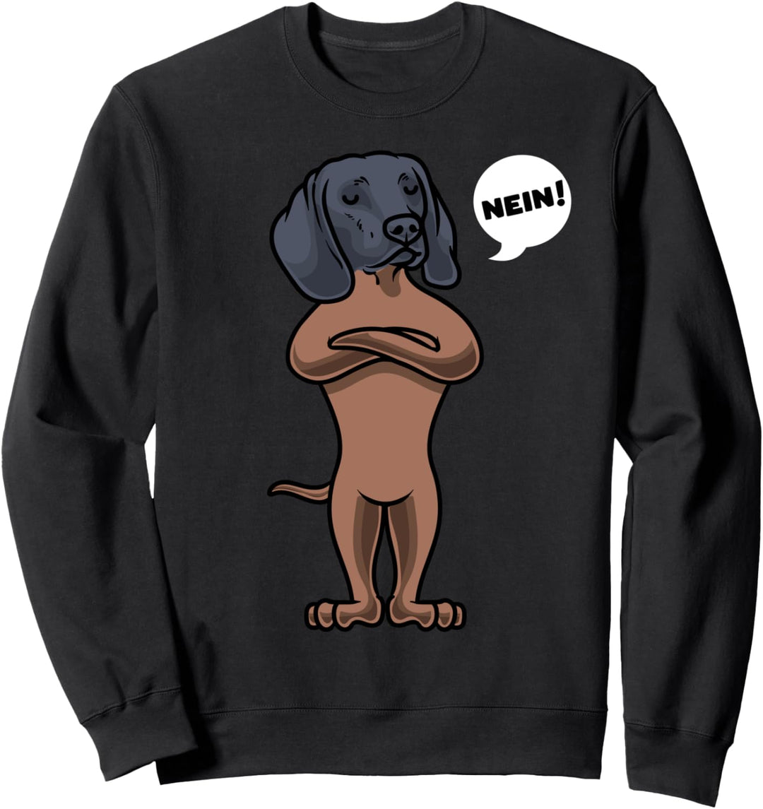 Sturer Bayerischer Gebirgsschweisshund Hund lustig Hundefan Sweatshirt