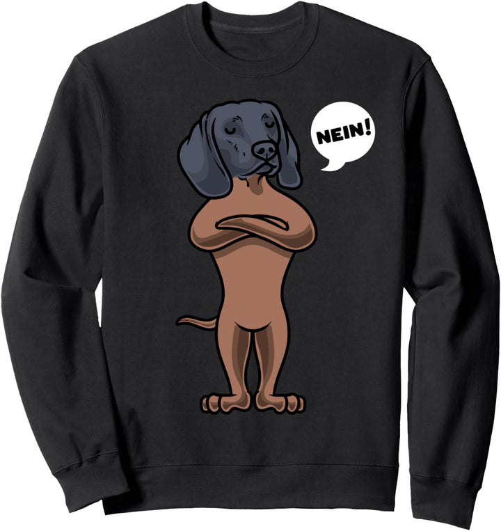 Sturer Bayerischer Gebirgsschweisshund Hund lustig Hundefan Sweatshirt