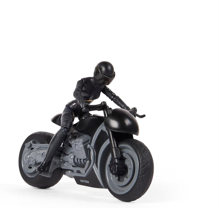 DC Batman The Batman 10cm Spielset mit Batman-, Selina Kyle-Actionfiguren und Selina Kyle-Bike inkl.