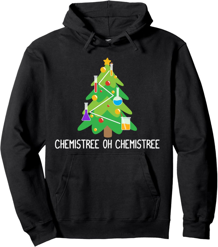 CHEMISTREE OH CHEMISTREE, Weihnachten Pullover Hoodie