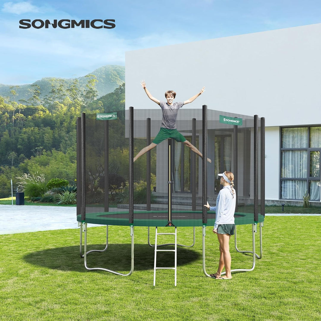 SONGMICS Trampolin Randabdeckung, Ø 183 244 305 366 427 cm, Federabdeckung, Randschutz, Sicherheitsm