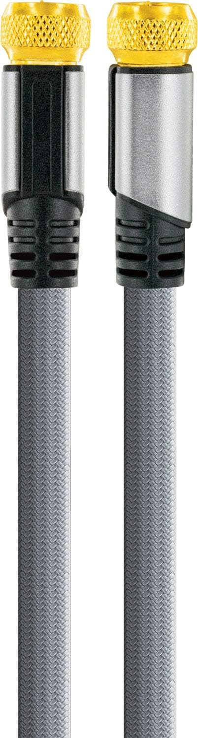 AINSTEIN SAT Anschlusskabel 4,0m, F-Stecker > F-Stecker, 110 dB 4 m, 4 m