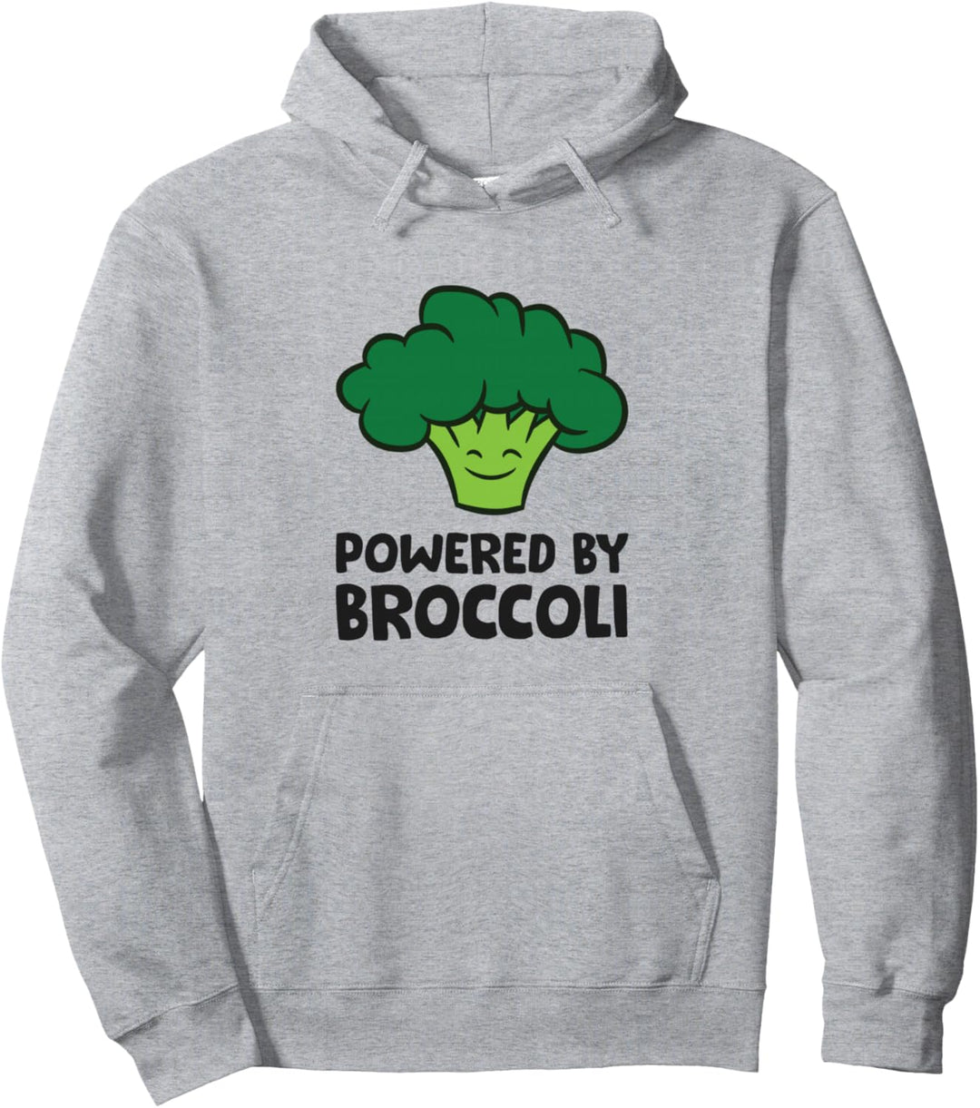 Powered by Brokkoli Vegan Vegetarian Love Brokkoli Pullover Hoodie