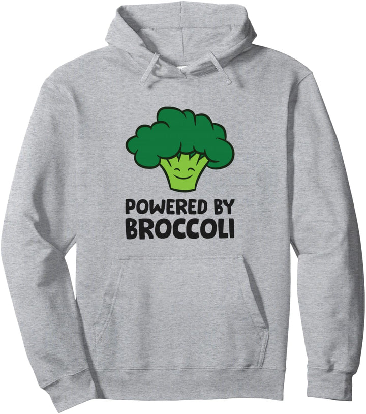 Powered by Brokkoli Vegan Vegetarian Love Brokkoli Pullover Hoodie