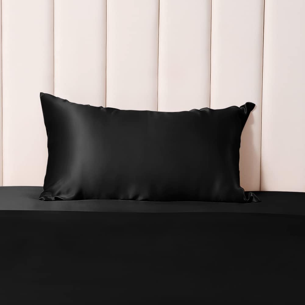 THXSILK 25 Momme Seide Kissenbezug für Haar und Haut - Maulbeerseide Kissenbezug - Hypoallergen mit